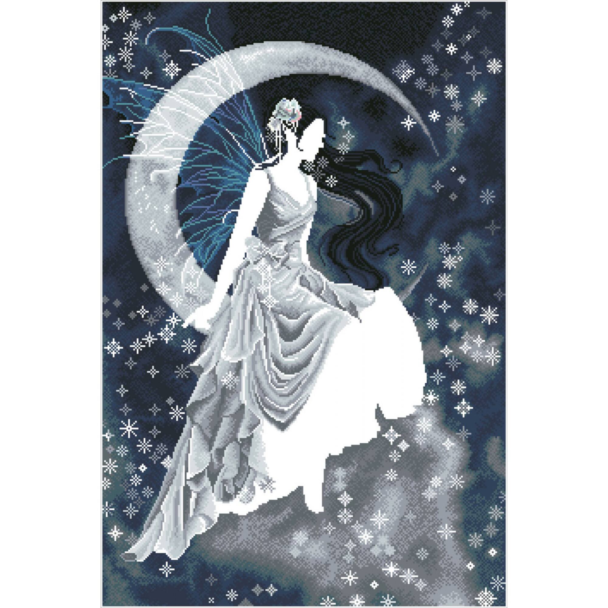 Diamond Dotz® Frost Moon Diamond Painting Kit